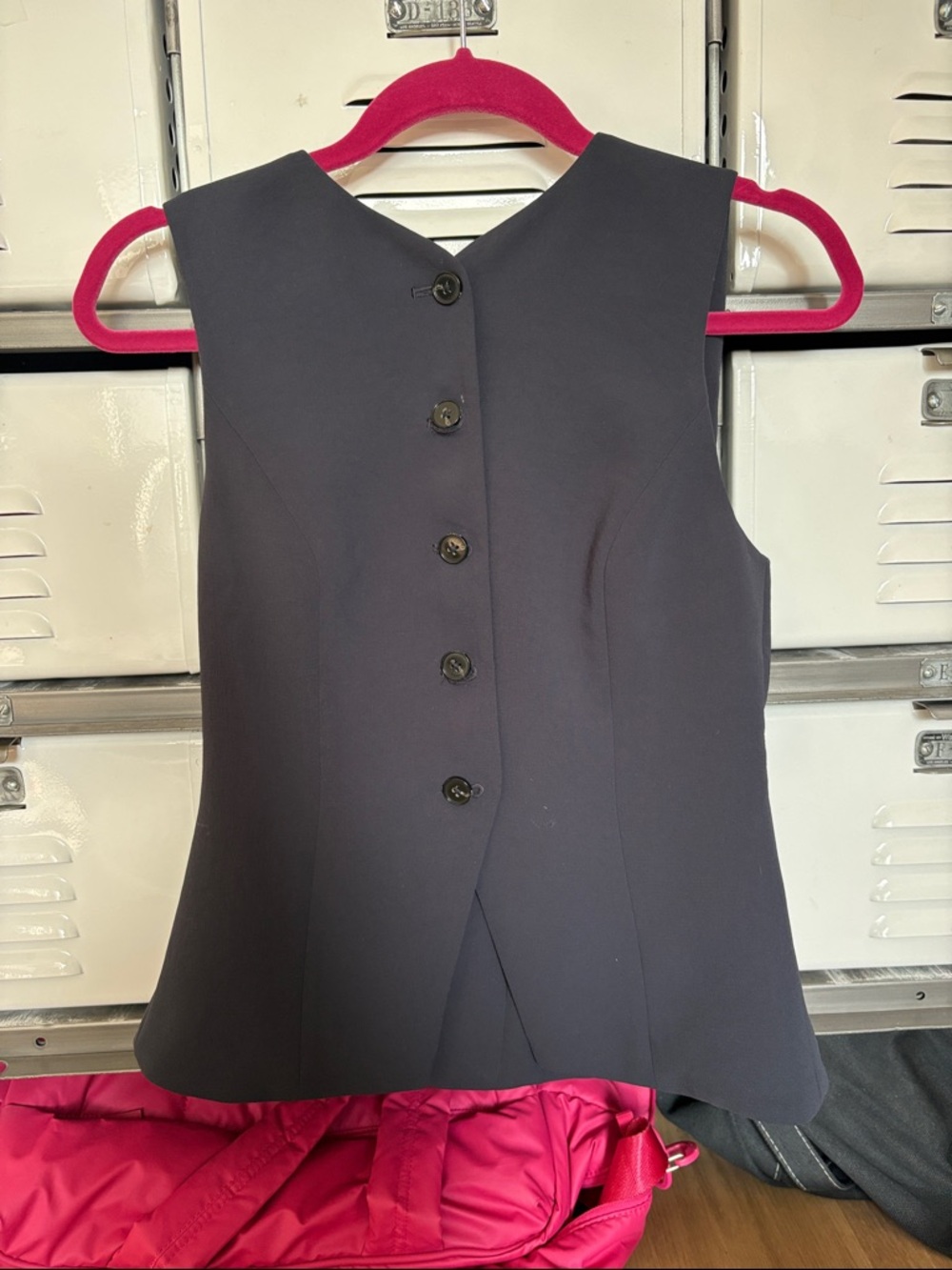 Aritzia Navy Regal Vest